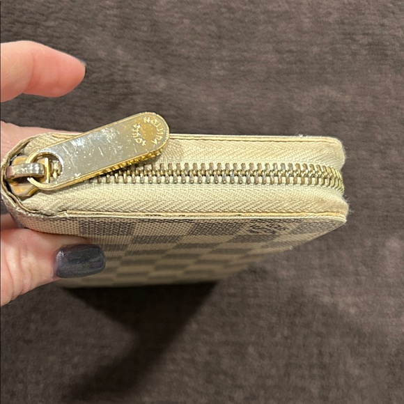 Louis Vuitton Damier Azur Long Zippy Wallet Leather Women’s - Picture 8 of 14